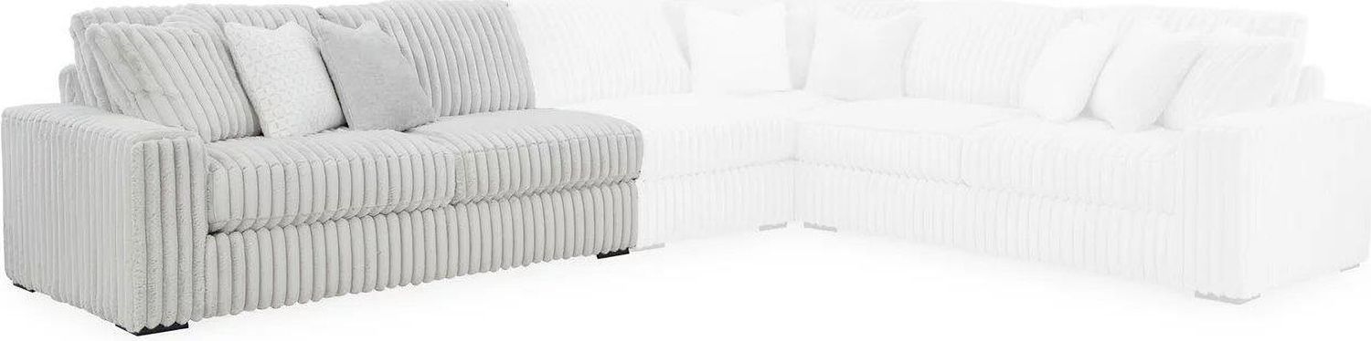 Stupendous 2-Piece Sectional with RAF Chaise In Alloy 25903S7