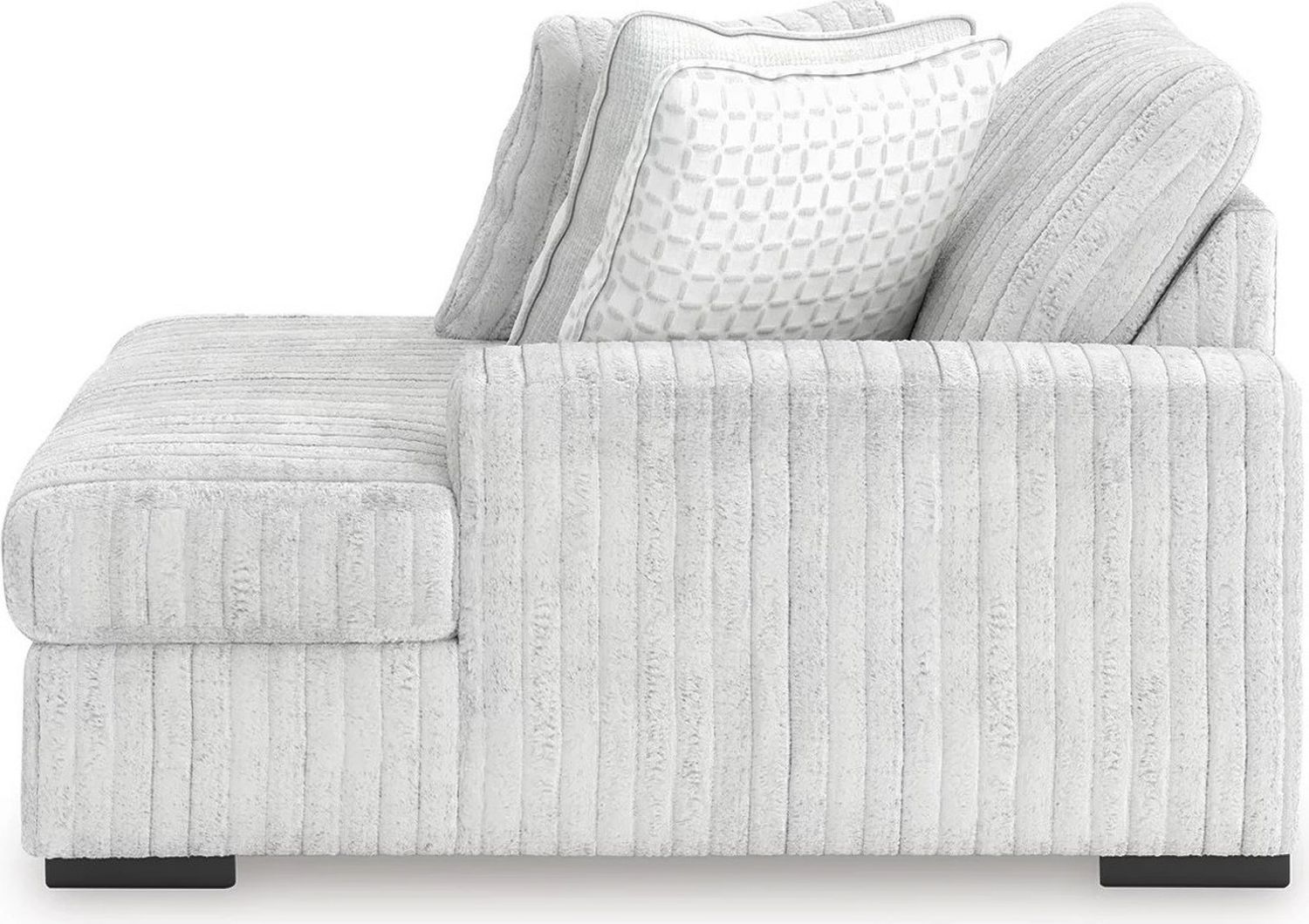 Stupendous 2-Piece Sectional with RAF Chaise In Alloy 25903S7