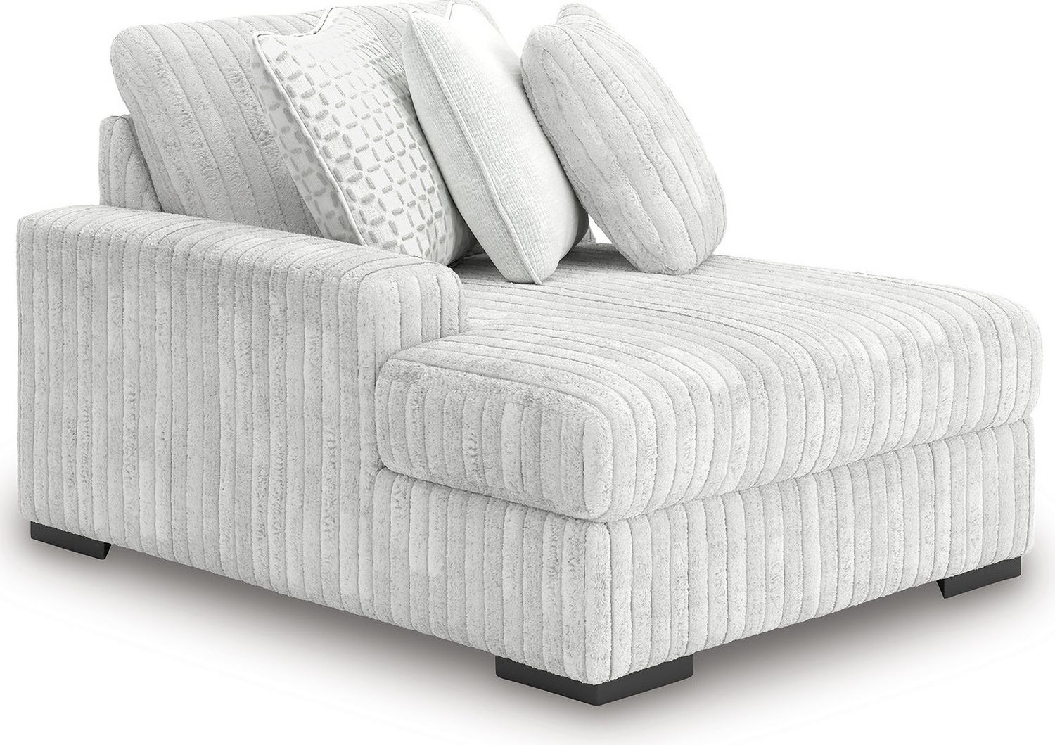 Stupendous 5-Piece Sectional with LAF Chaise In Alloy 25903S8