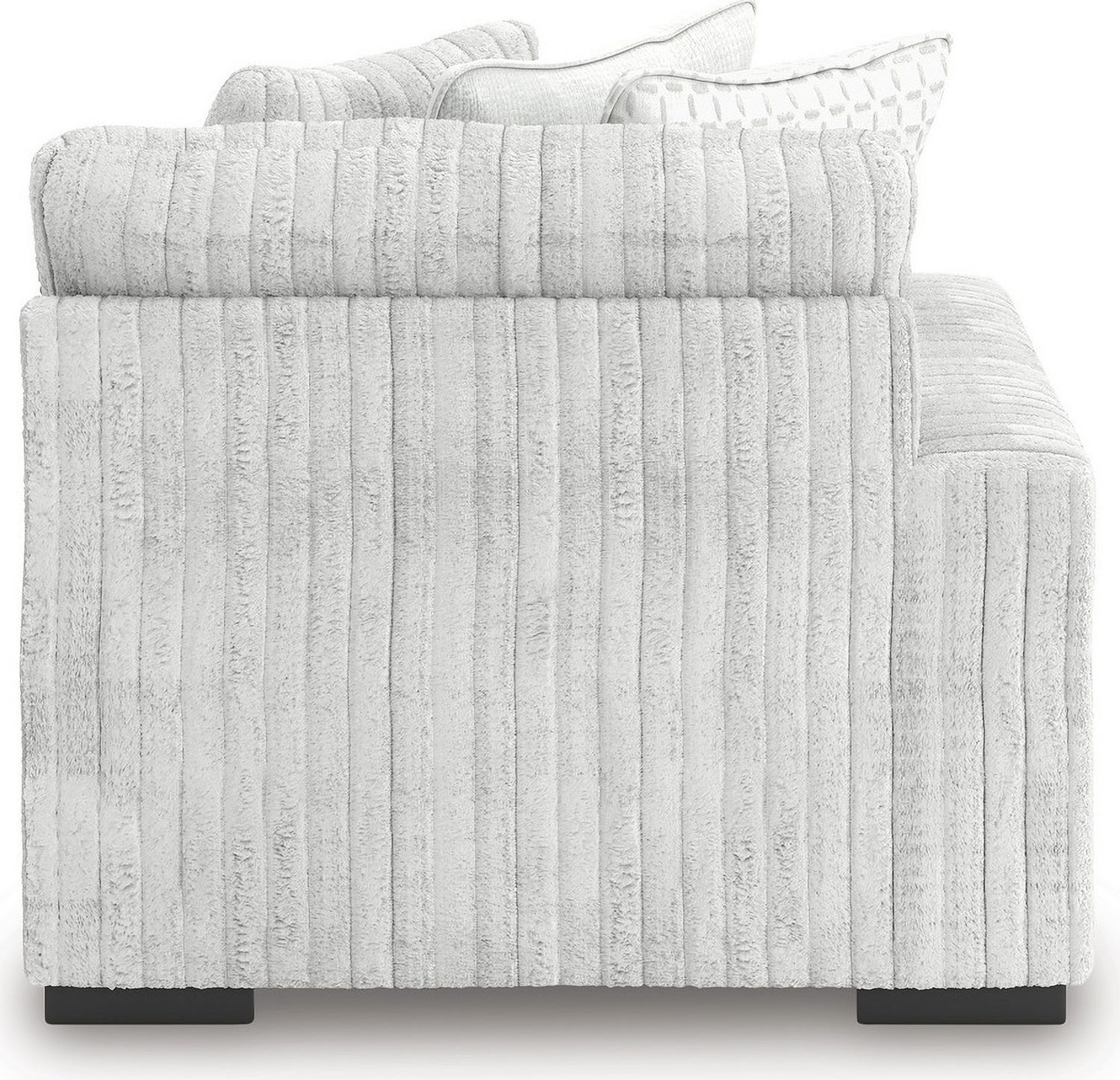 Stupendous 5-Piece Sectional with LAF Chaise In Alloy 25903S8