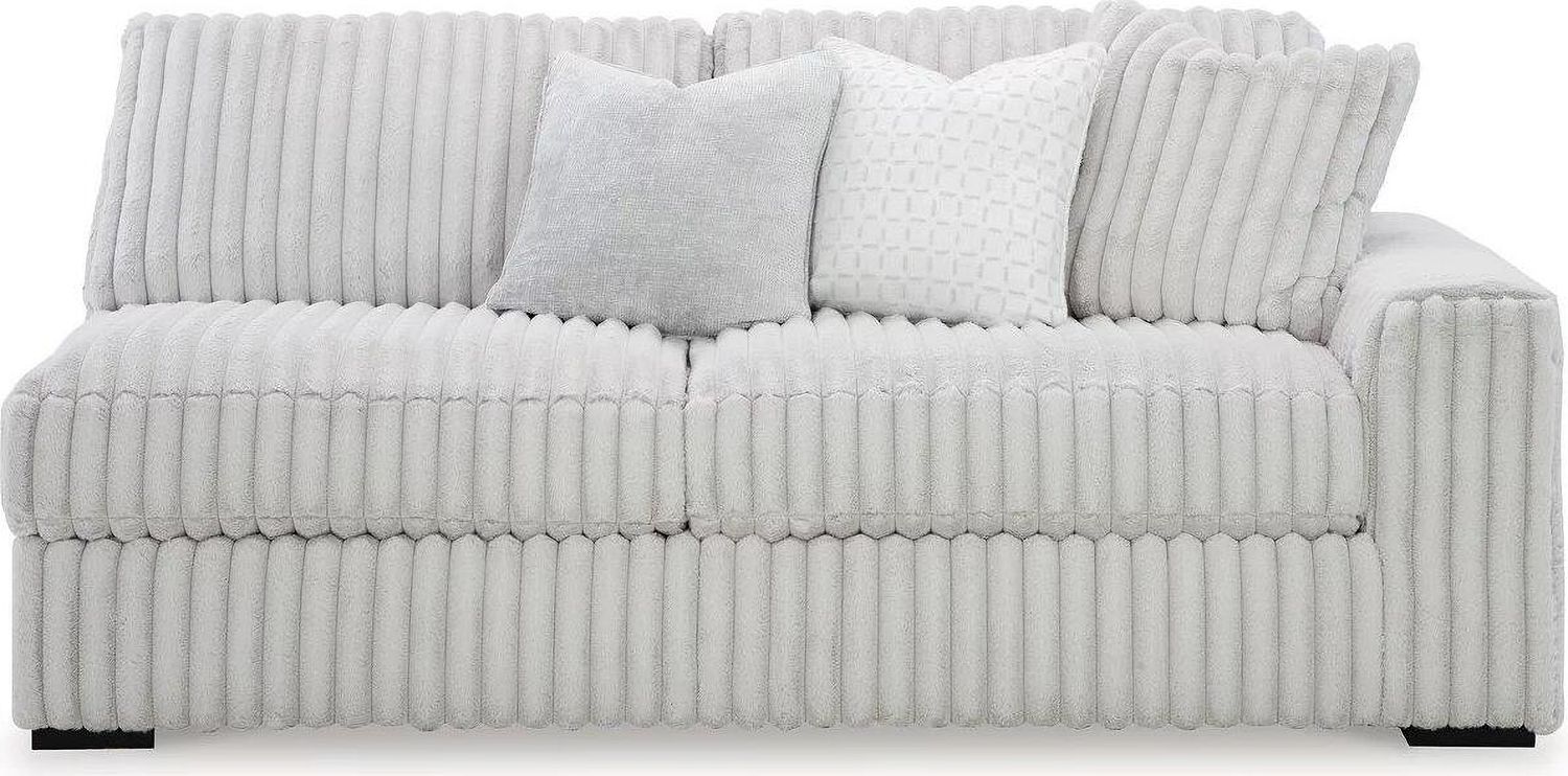 Stupendous 5-Piece Sectional with LAF Chaise In Alloy 25903S8