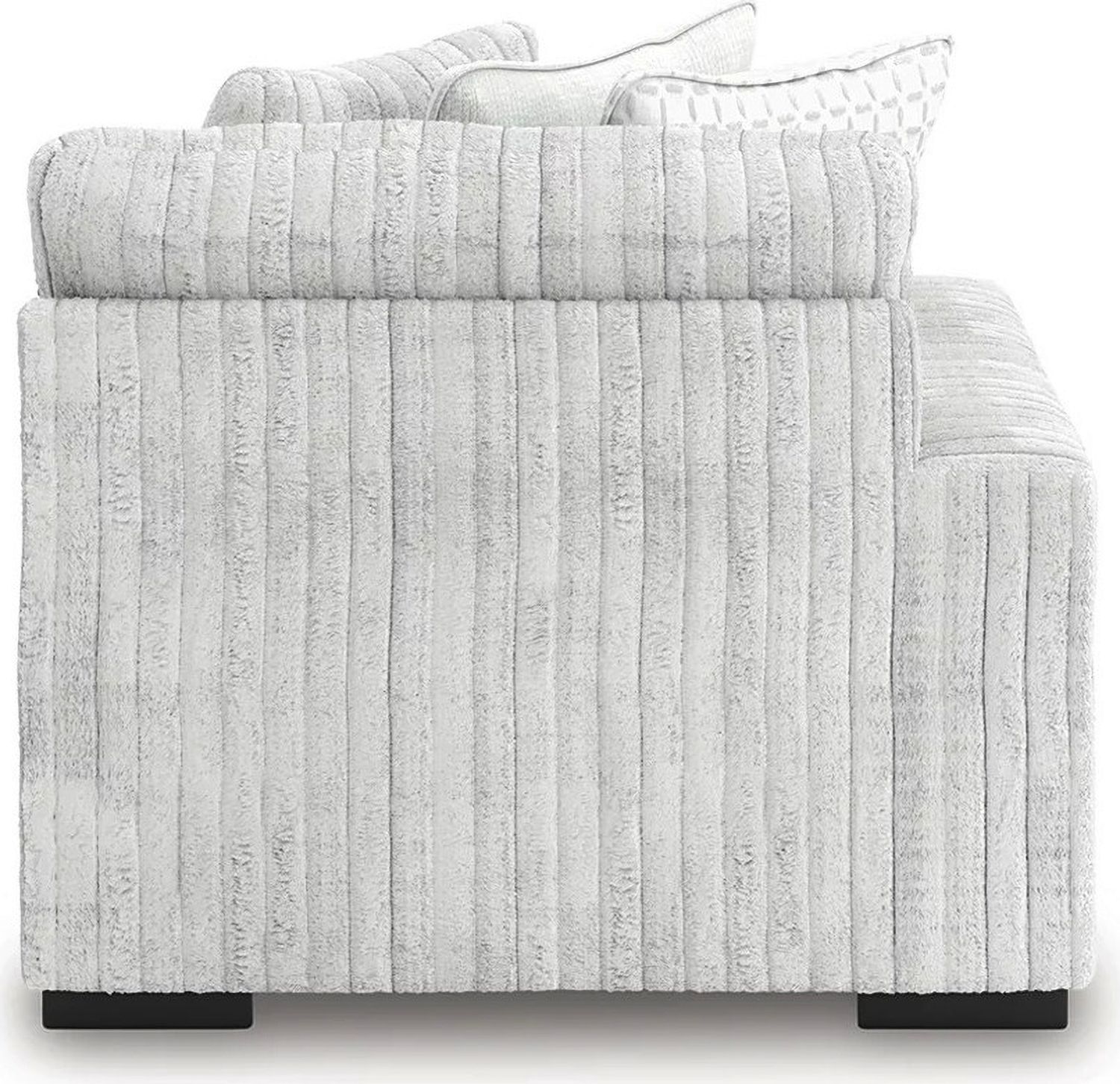 Stupendous 5-Piece Sectional with LAF Chaise In Alloy 25903S8