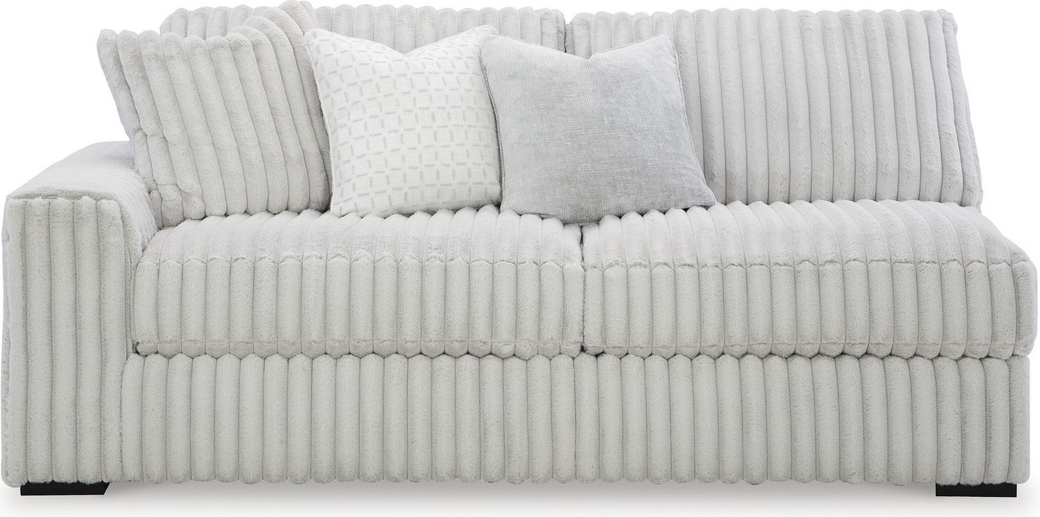 Stupendous 5-Piece Sectional with RAF Chaise In Alloy 25903S9