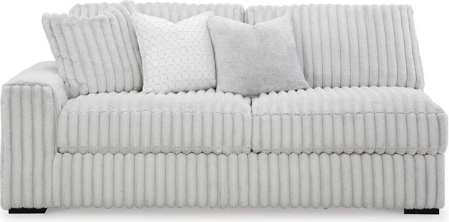 Stupendous 5-Piece Sectional with RAF Chaise In Alloy 25903S9