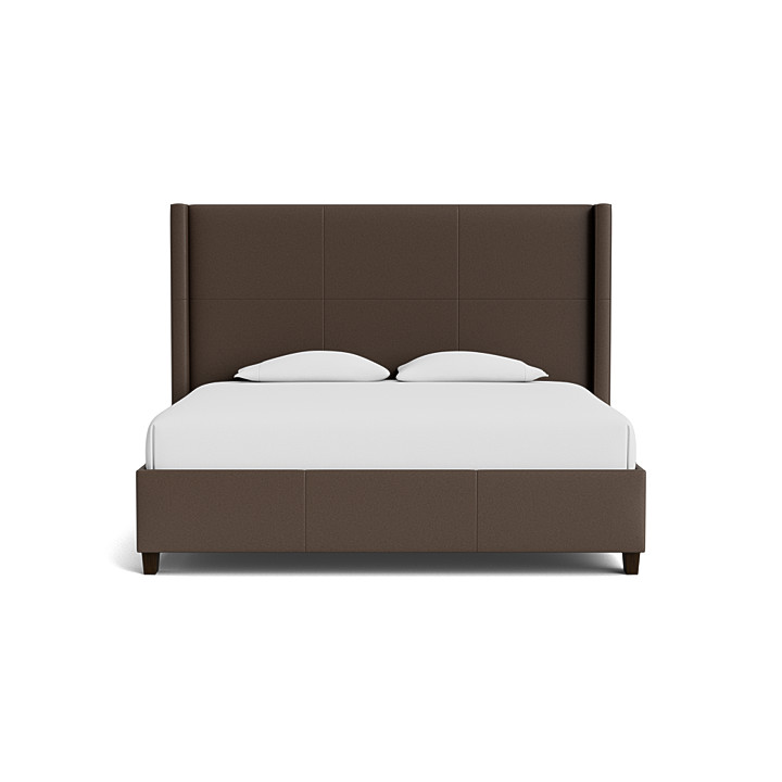 Dublin Leather Upholstered Bed 2603H169L56