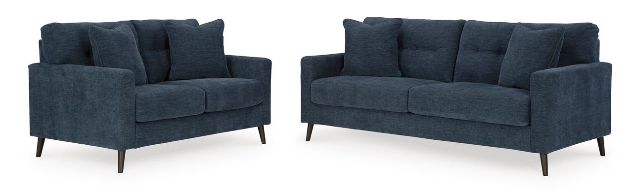 Bixler Sofa In Navy 2610638