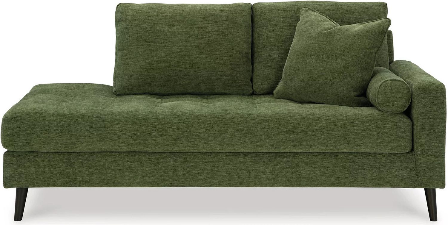 Bixler Right-Arm Facing Corner Chaise In Olive 2610717