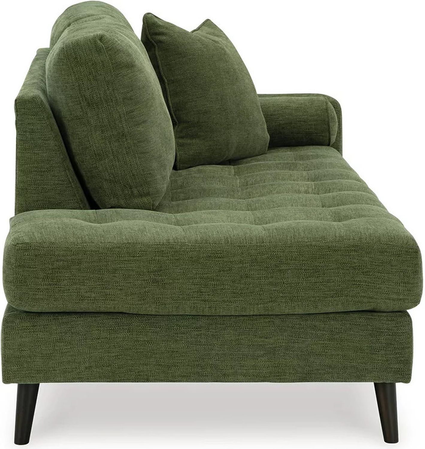 Bixler Right-Arm Facing Corner Chaise In Olive 2610717