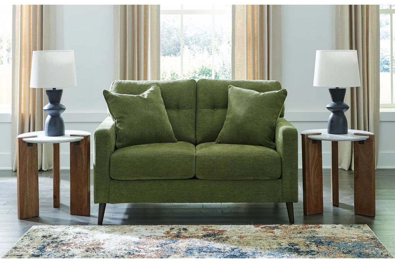 Bixler Living Room Set In Olive 26107U1