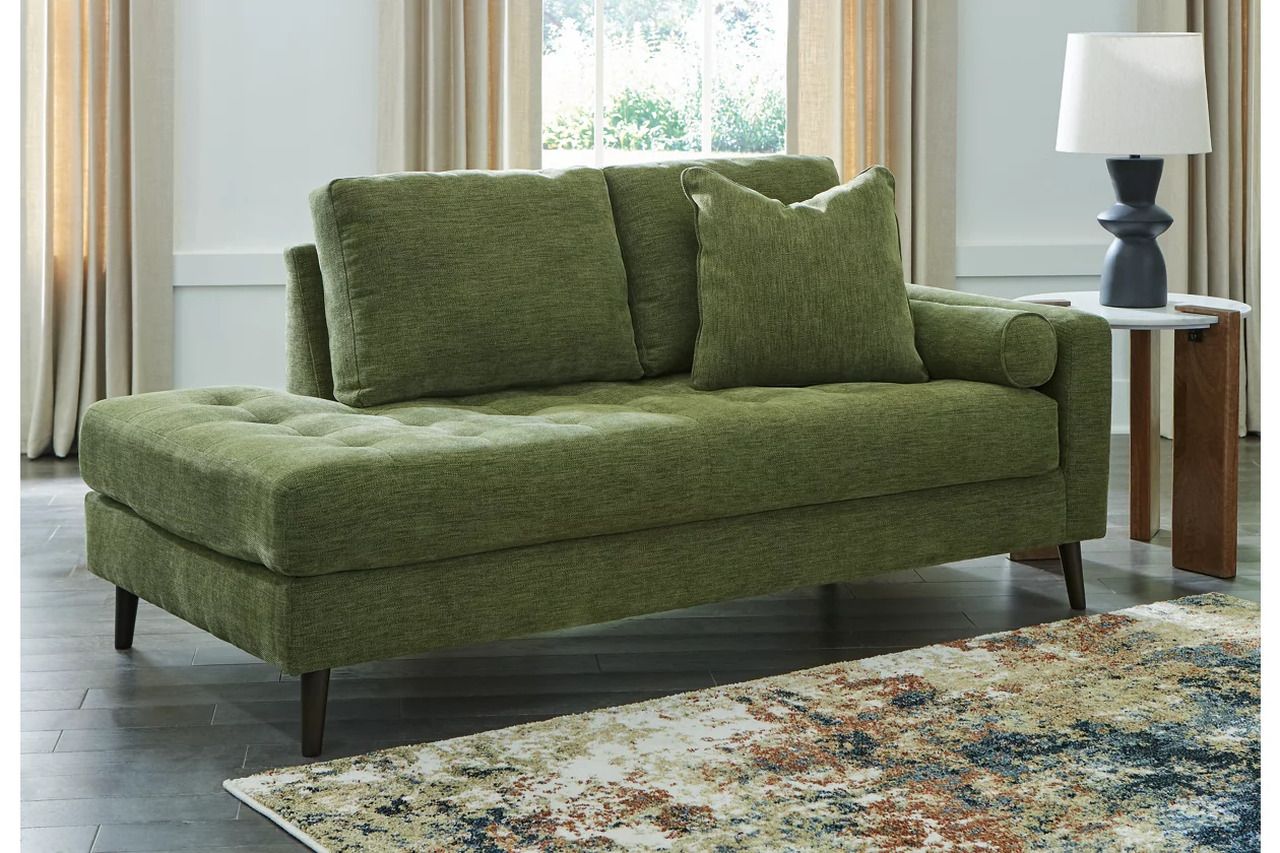 Bixler Living Room Set In Olive 26107U1