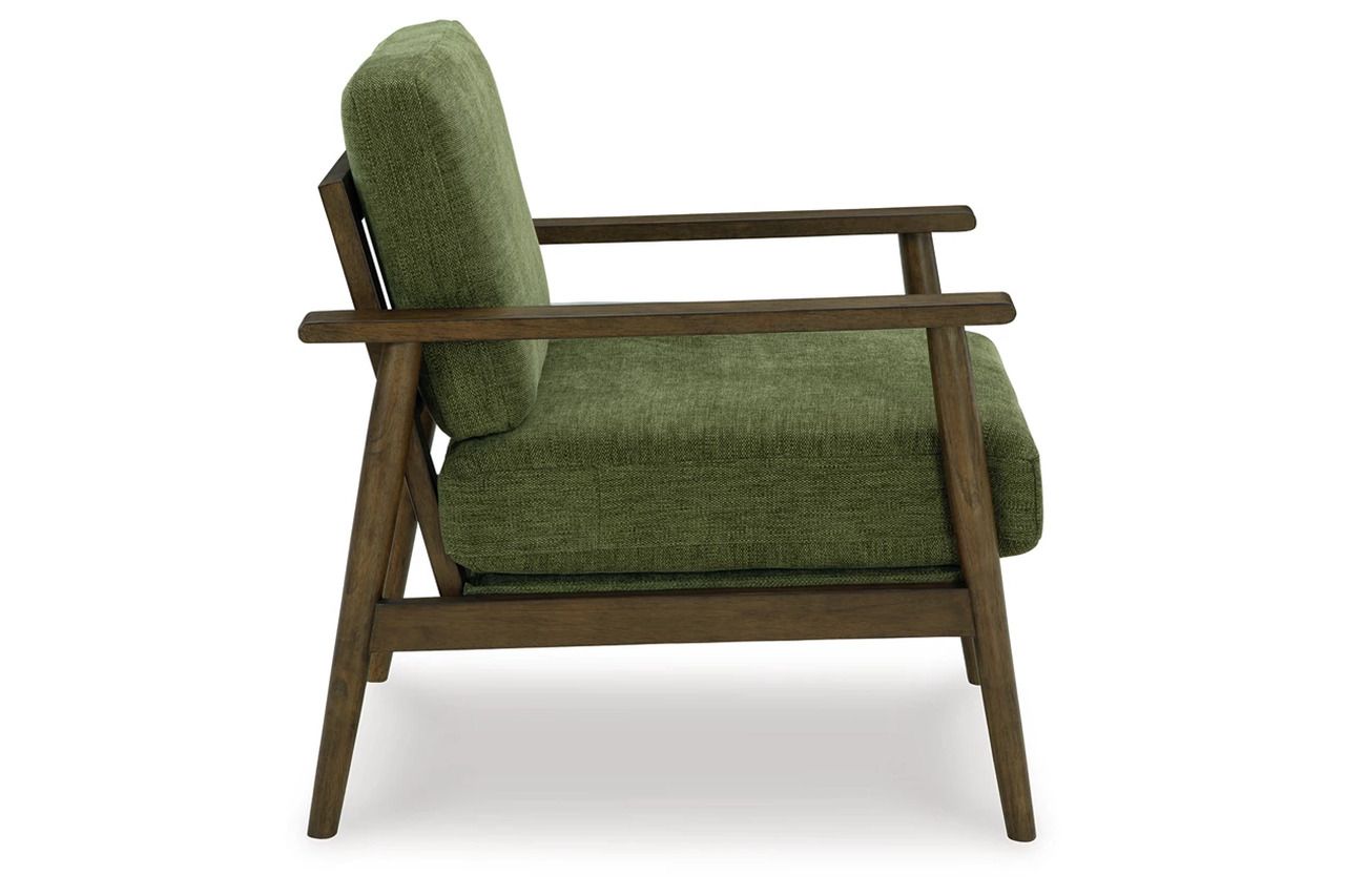 Bixler Living Room Set In Olive 26107U1