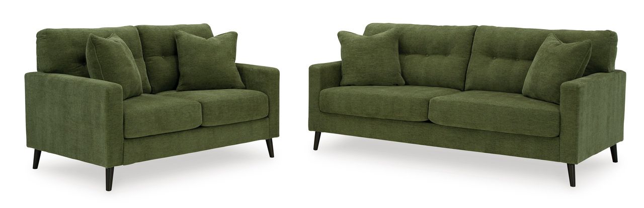 Bixler Living Room Set In Olive 26107U1