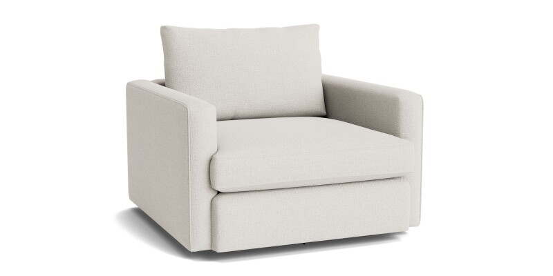 Allure Track Arm Oversized Swivel Chair 261105FC11