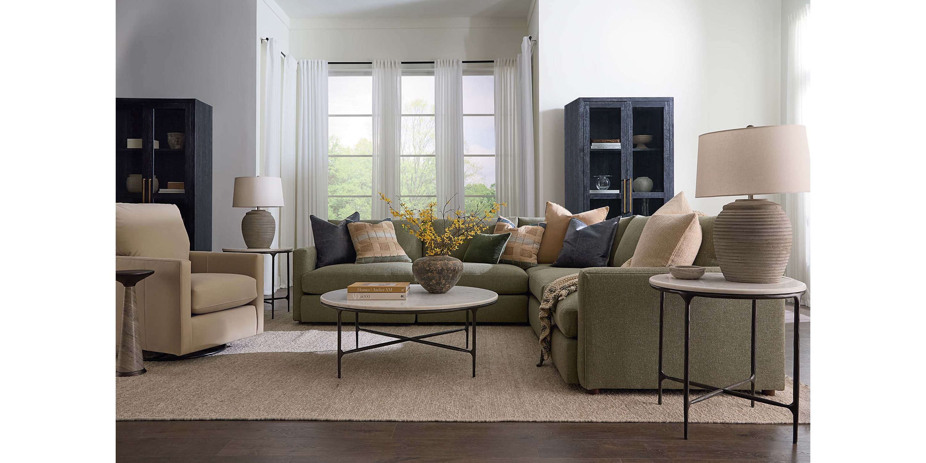 Allure Track Arm L-Shaped Sectional 2611LSECTLLFCKIT11