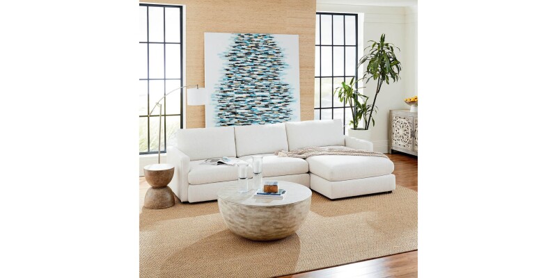 Allure Track Arm Chaise Sectional 2611RCSECTKIT25