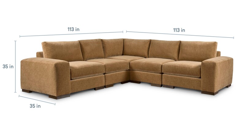 Southpark L-Shaped Sectional 2615LSECT64438LOUNGE