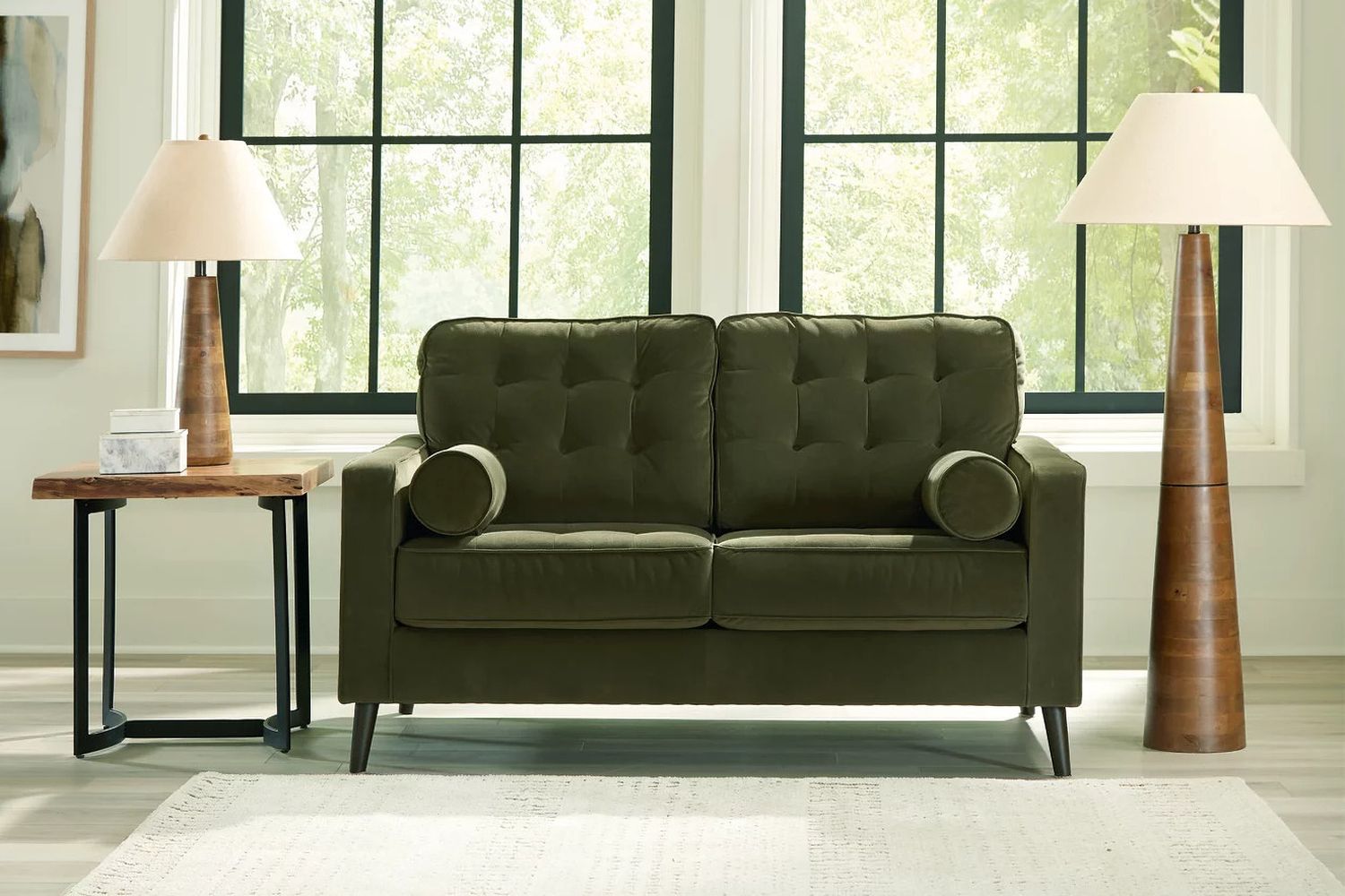 Reveon Lakes Loveseat In Olive 2640435