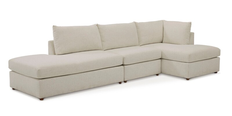 Beckham Bumper Modular L-Shaped Sectional 2676CBSECTKIT30