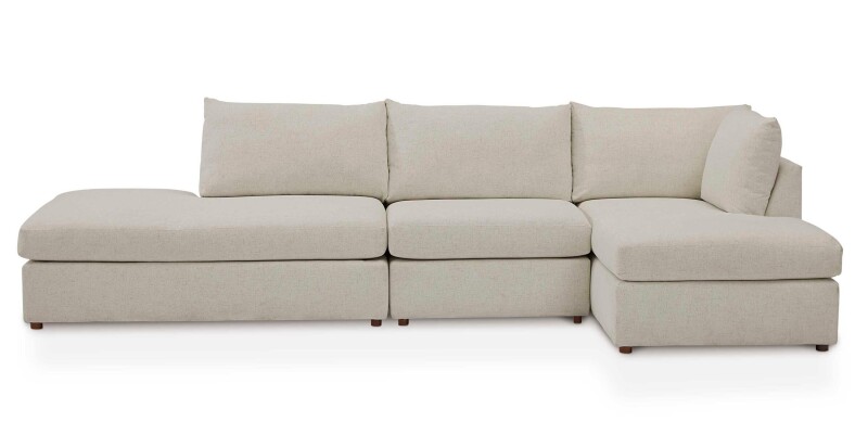 Beckham Bumper Modular L-Shaped Sectional 2676CBSECTKIT33