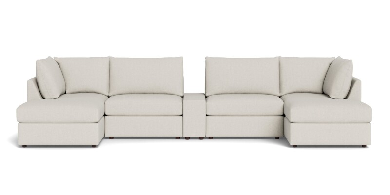 Beckham Modular Double Chaise Sectional 2676CDCSECTKIT27