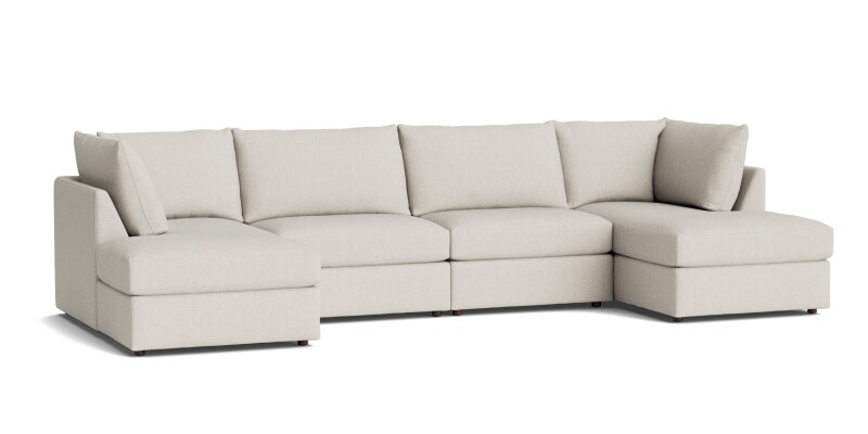 Beckham Modular Double Chaise Sectional 2676CDSECTFC