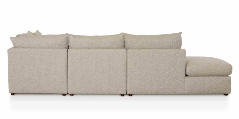 Beckham Bumper Modular Sectional with Console 2676CSECTLBKIT32