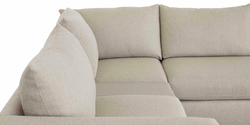 Beckham Bumper Modular Sectional with Console 2676CSECTRBKIT25