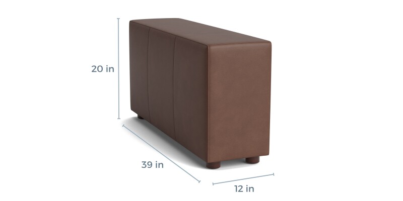 Beckham Leather Modular Charging Console 2676CTL54