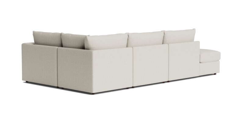 Beckham Bumper Modular L-Shaped Sectional 2676LSECTBWKIT34