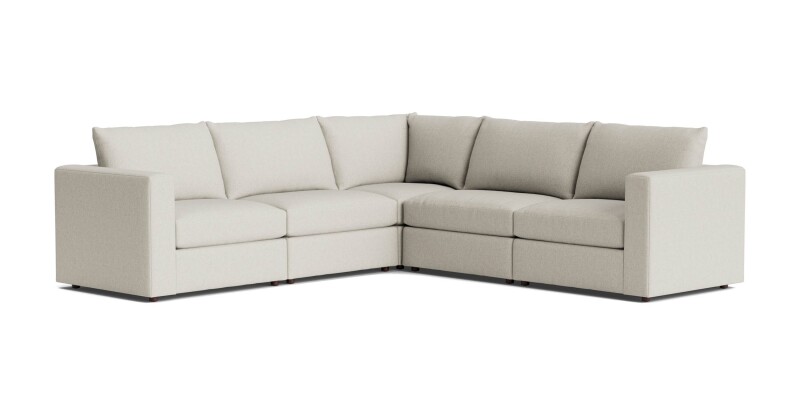 Beckham Track Arm Modular L-Shaped Sectional 2676LSECTWFC2