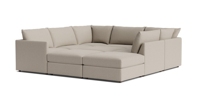 Beckham Thin Track Arm Modular Pit Sectional 2676PSECTFC0