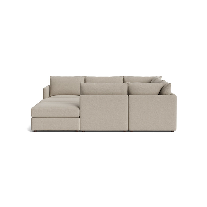 Beckham Thin Track Arm Modular Pit Sectional 2676PSECTFC2