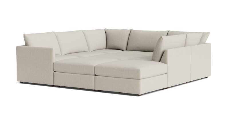 Beckham Thin Track Arm Modular Pit Sectional 2676PSECTKIT25