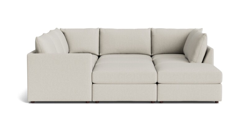 Beckham Thin Track Arm Modular Pit Sectional 2676PSECTKIT31