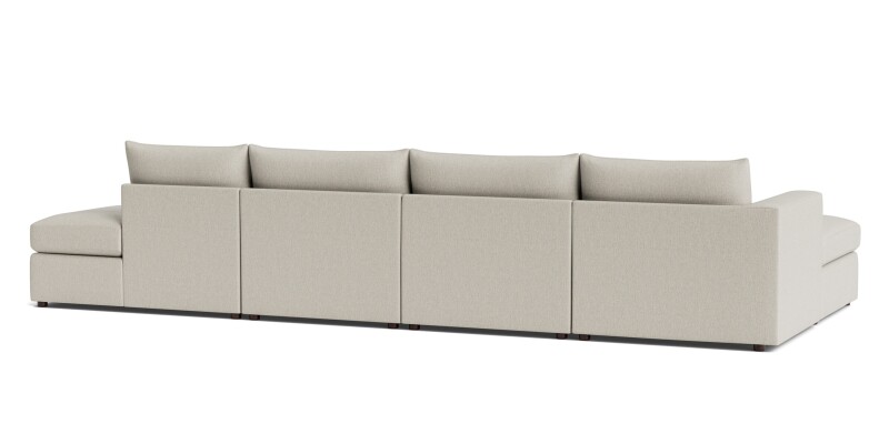 Beckham Bumper Modular L-Shaped Sectional 2676RBSECTWKIT35
