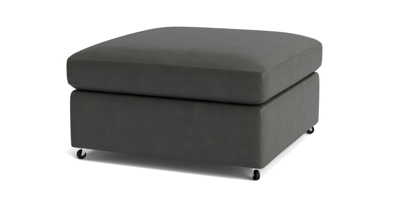 Beckham Leather Ottoman 2676S2L53