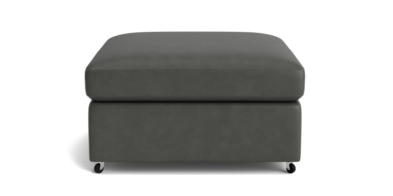 Beckham Leather Ottoman 2676S2L54