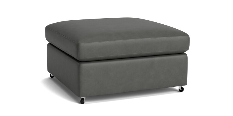 Beckham Leather Ottoman 2676S2L58