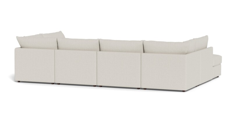 Beckham Bumper Modular U-Shaped Sectional 2676USECTBKIT29