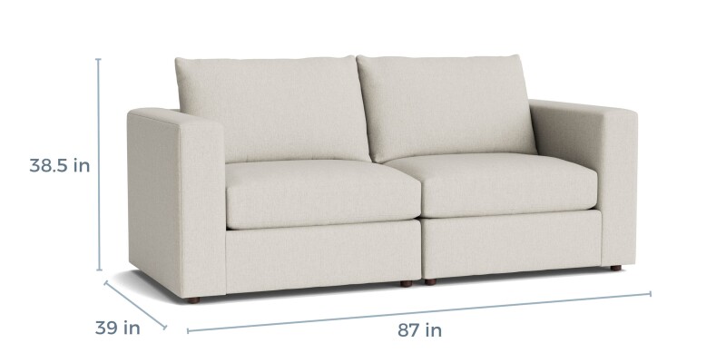 Beckham Track Arm Modular Sofa 2676WA2SOFAKIT32