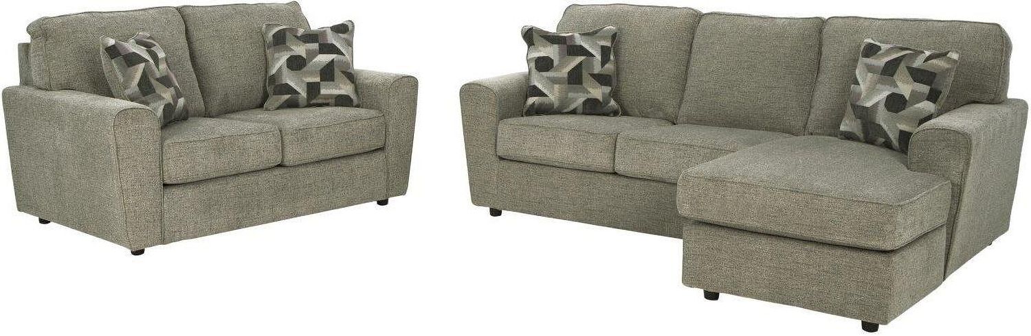 Cascilla Loveseat In Pewter 2680535