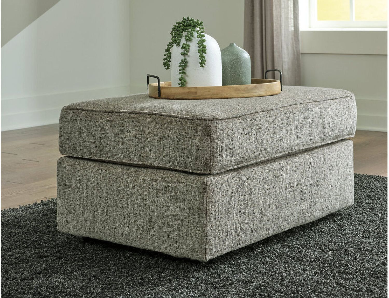 Cascilla Living Room Set In Pewter 26805U1