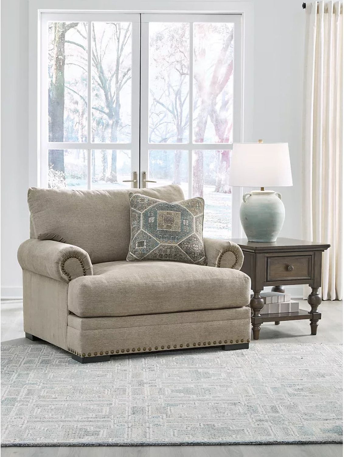 Galemore Oversized Chair In Quarry 2700423
