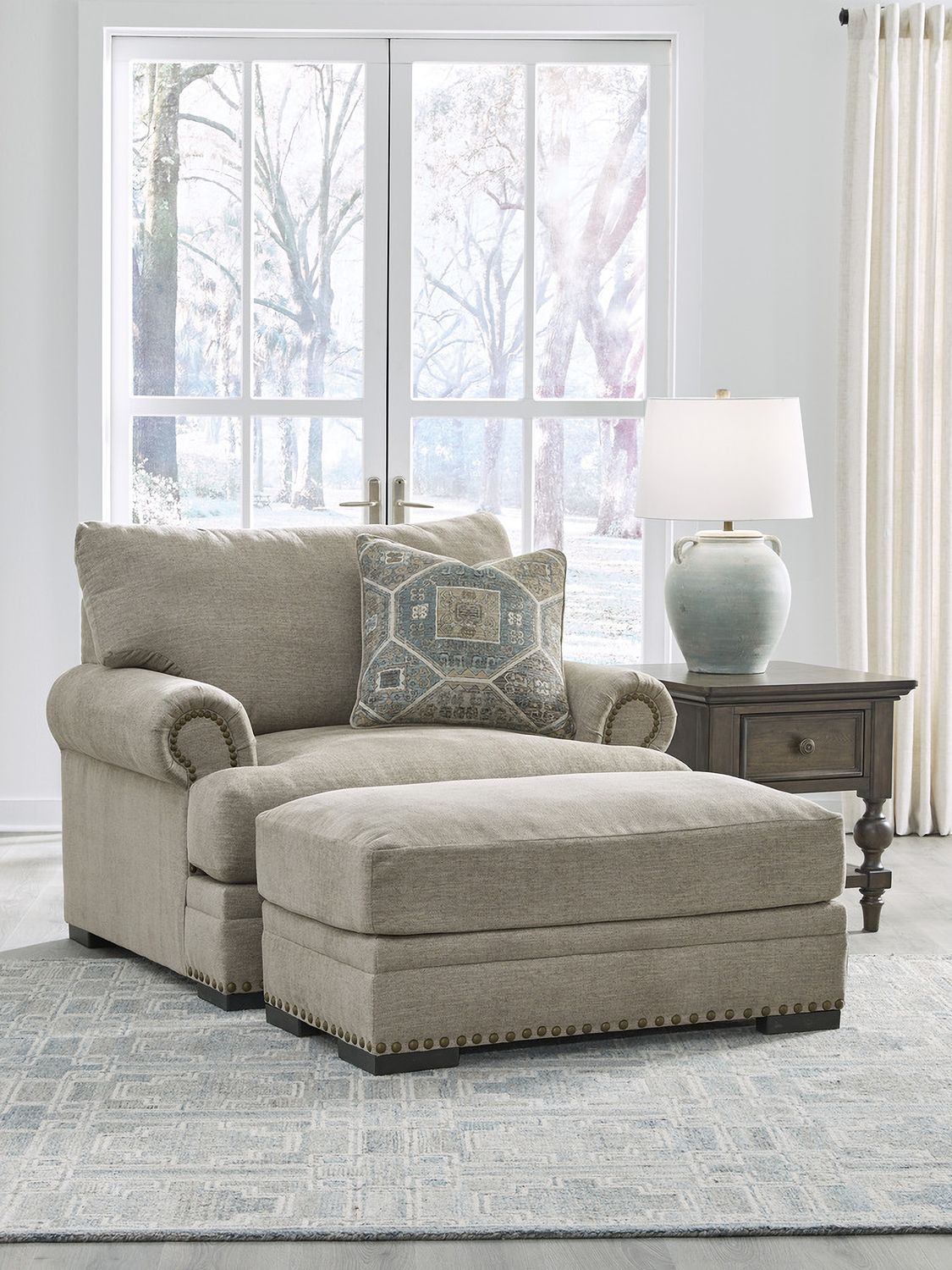 Galemore Oversized Chair In Quarry 2700423