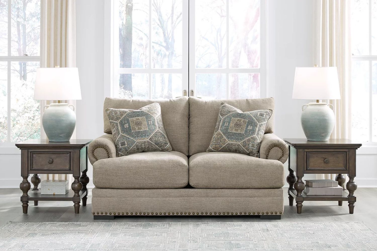 Galemore Loveseat In Quarry 2700435