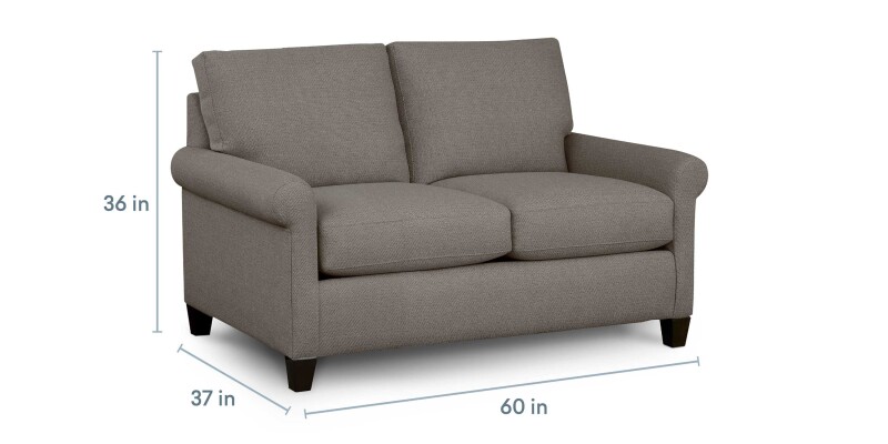 Spencer Roll Arm Loveseat 271442FCFC18919SUPPORT
