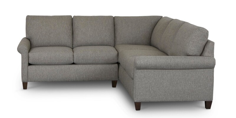 Spencer Roll Arm L-Shaped Sectional 2714LSECTSFCFC18919LOUNGE