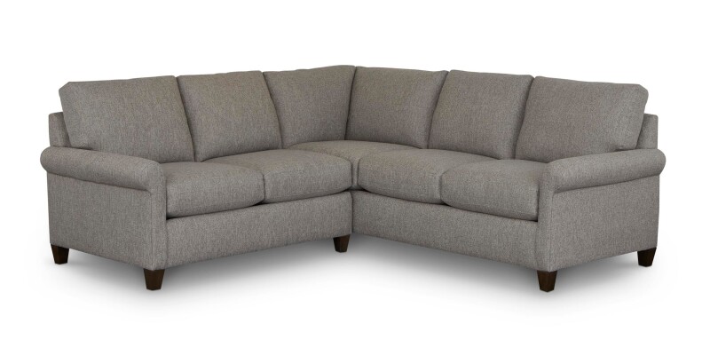 Spencer Roll Arm L-Shaped Sectional 2714LSECTSFCRFC18919LOUNGE