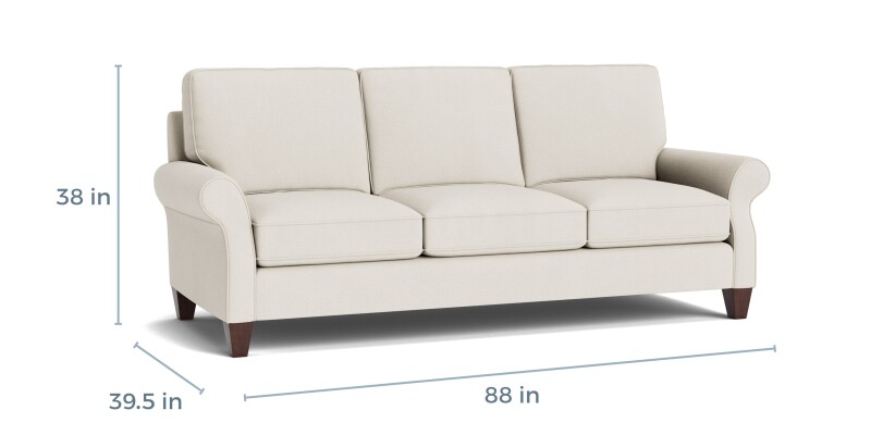 Davenport Roll Arm Sofa 27167229