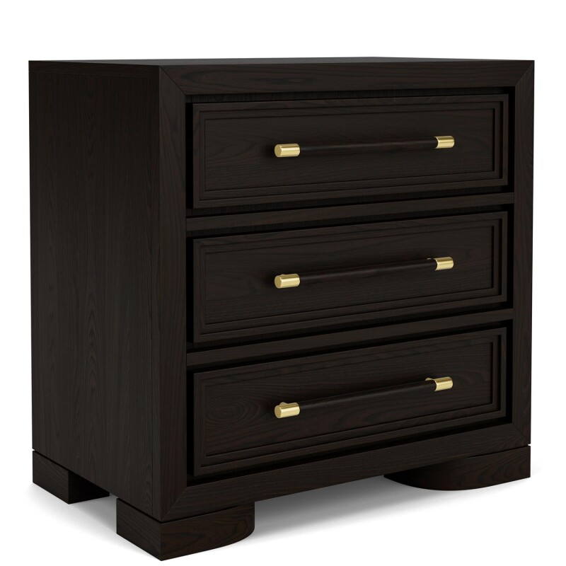 Lydia 3 Drawer Nightstand 27169